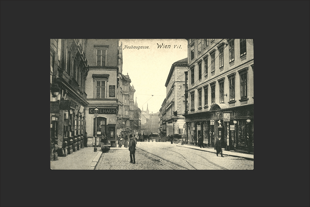 Straßenansicht Wien 