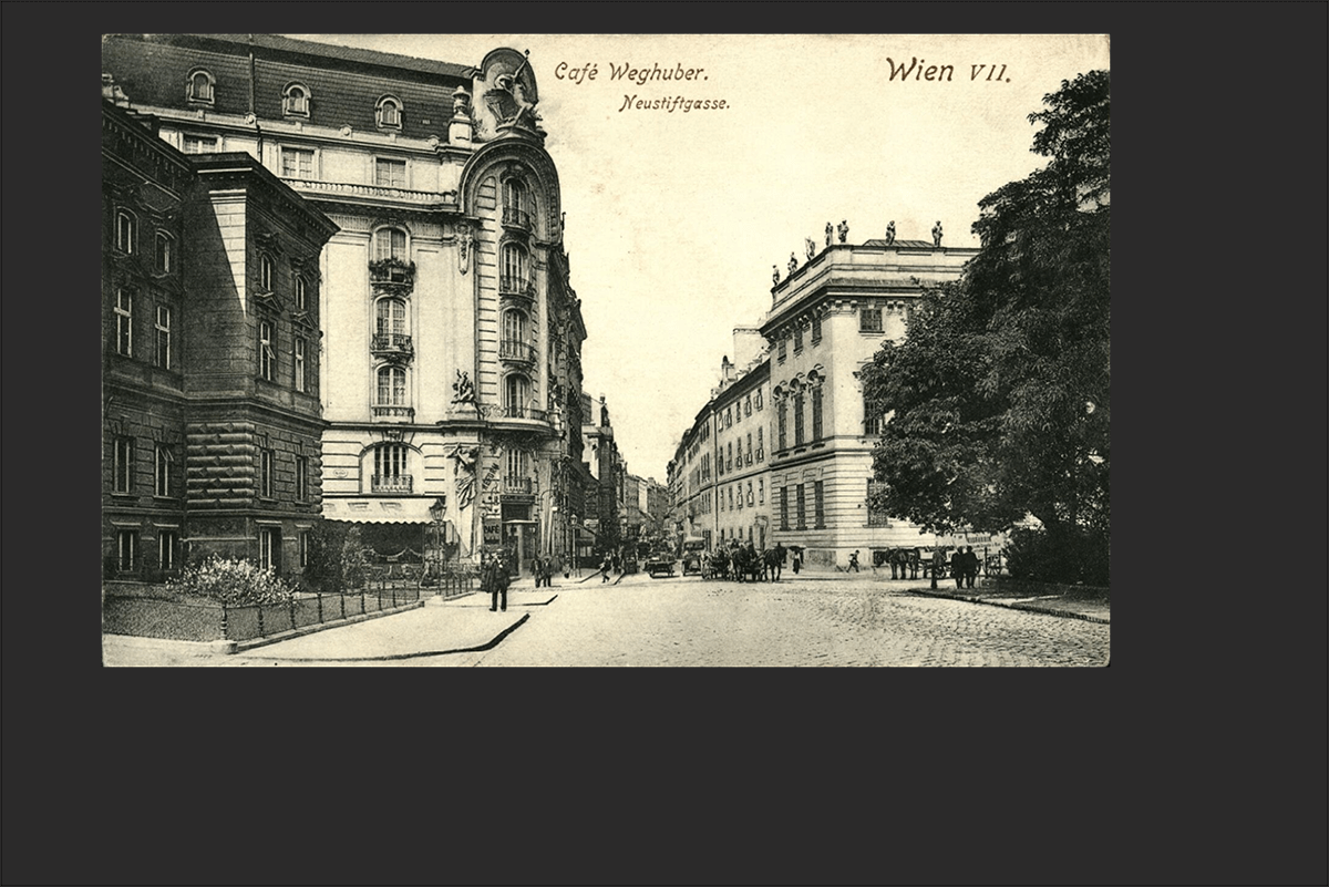 Straßenansicht Wien 