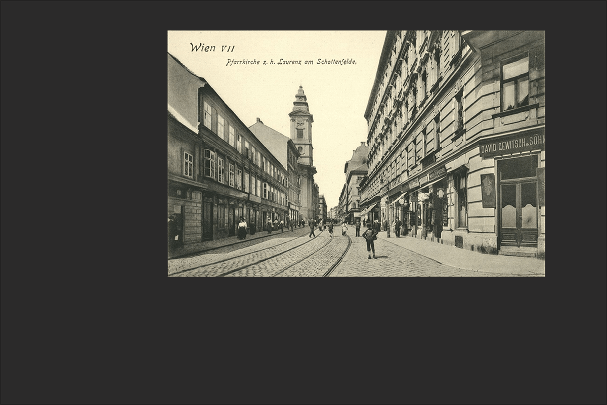 Straßenansicht Wien 
