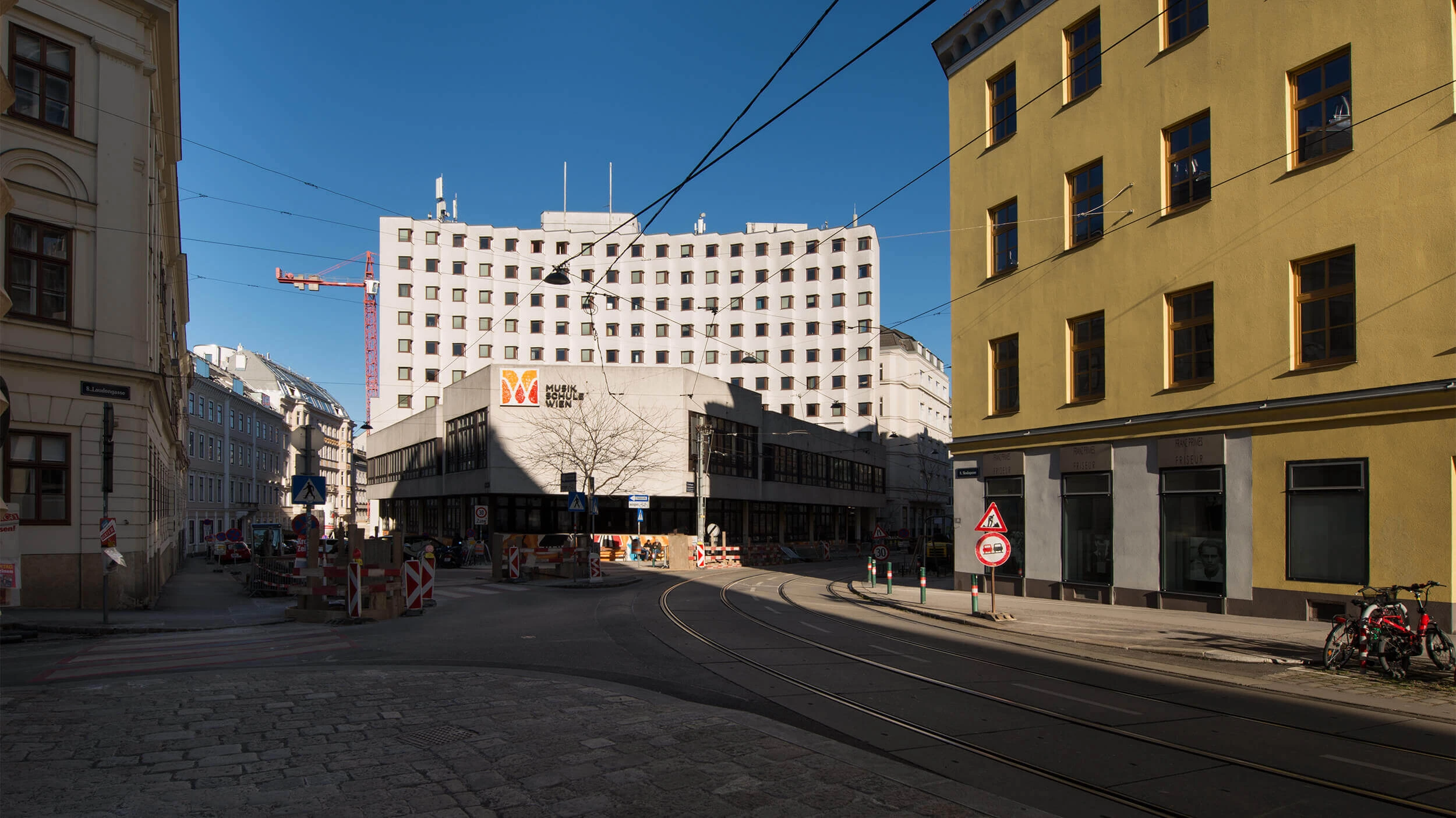 Straßenansicht Wien 