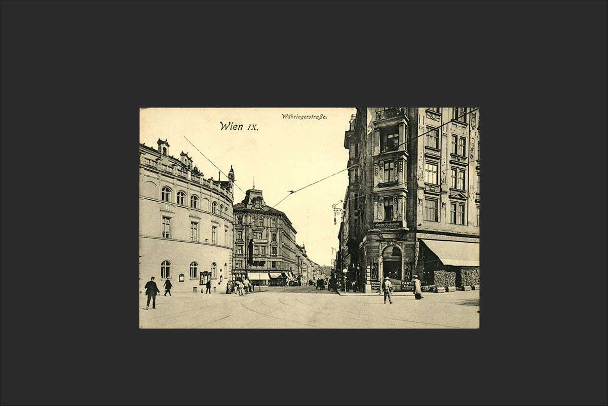 Straßenansicht Wien 