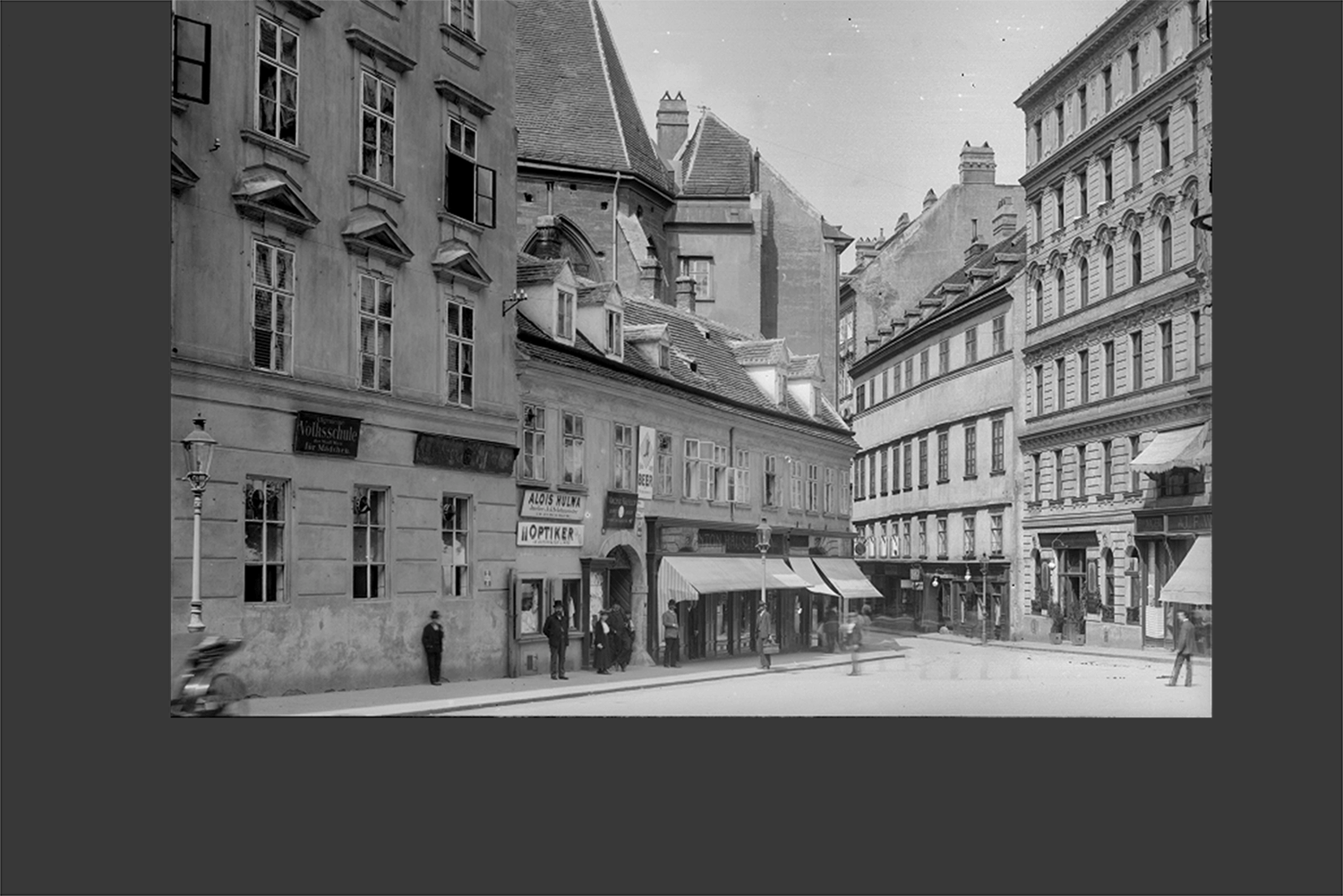 Straßenansicht Wien 