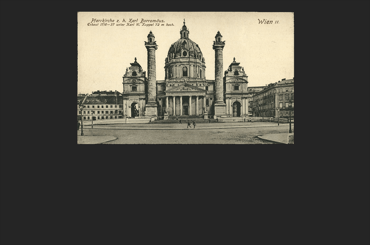 Straßenansicht Wien 