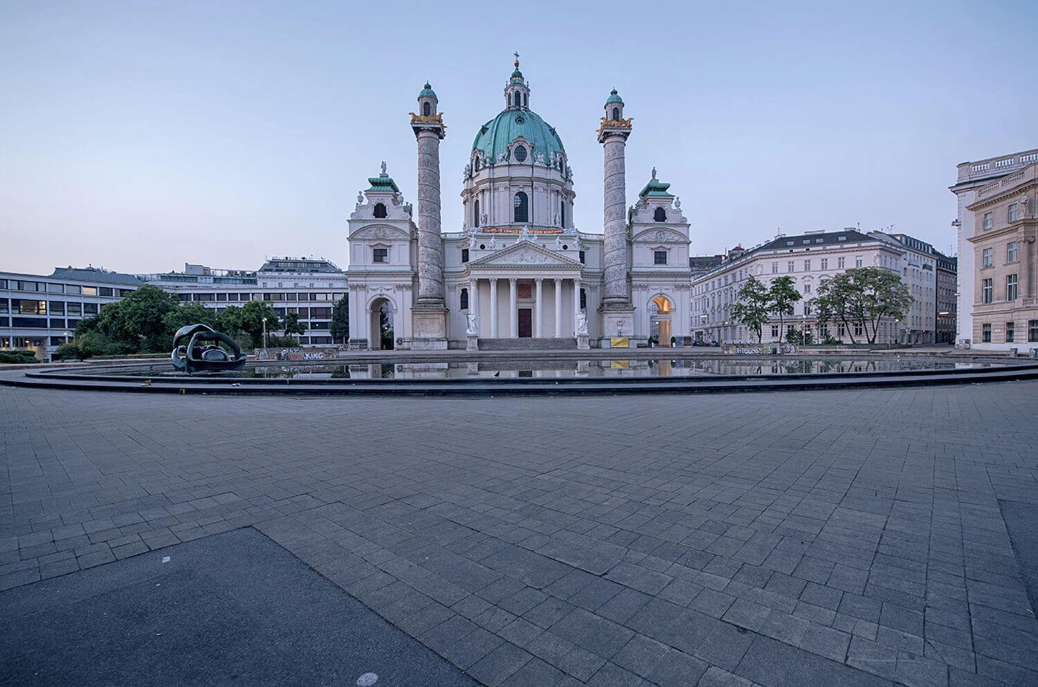 Straßenansicht Wien 