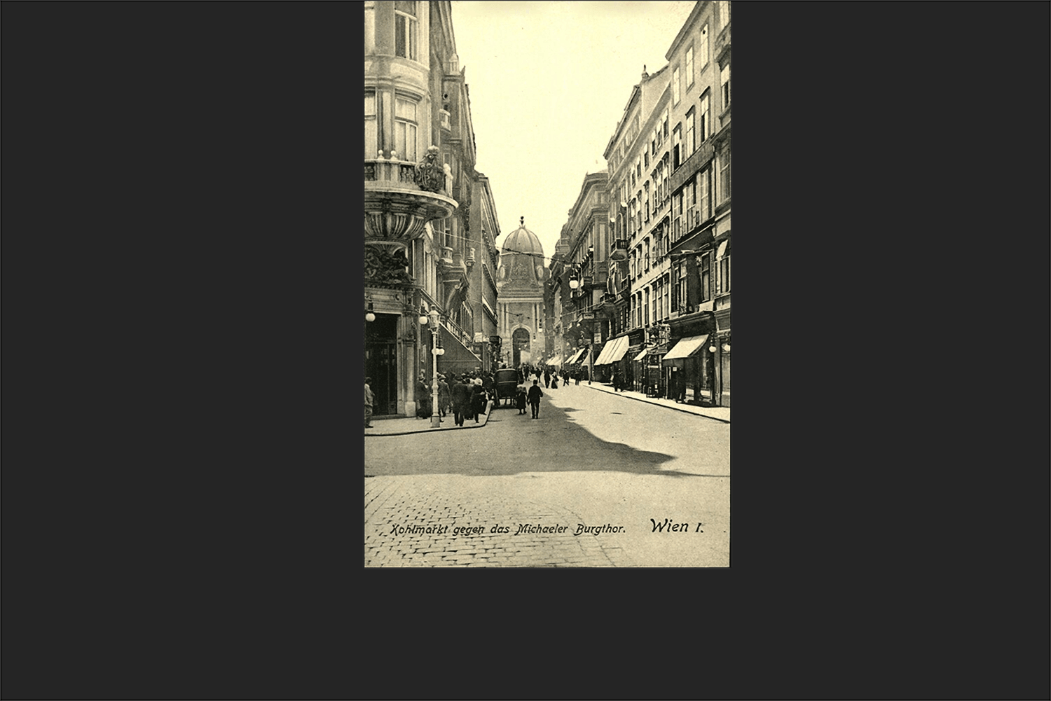 Straßenansicht Wien 