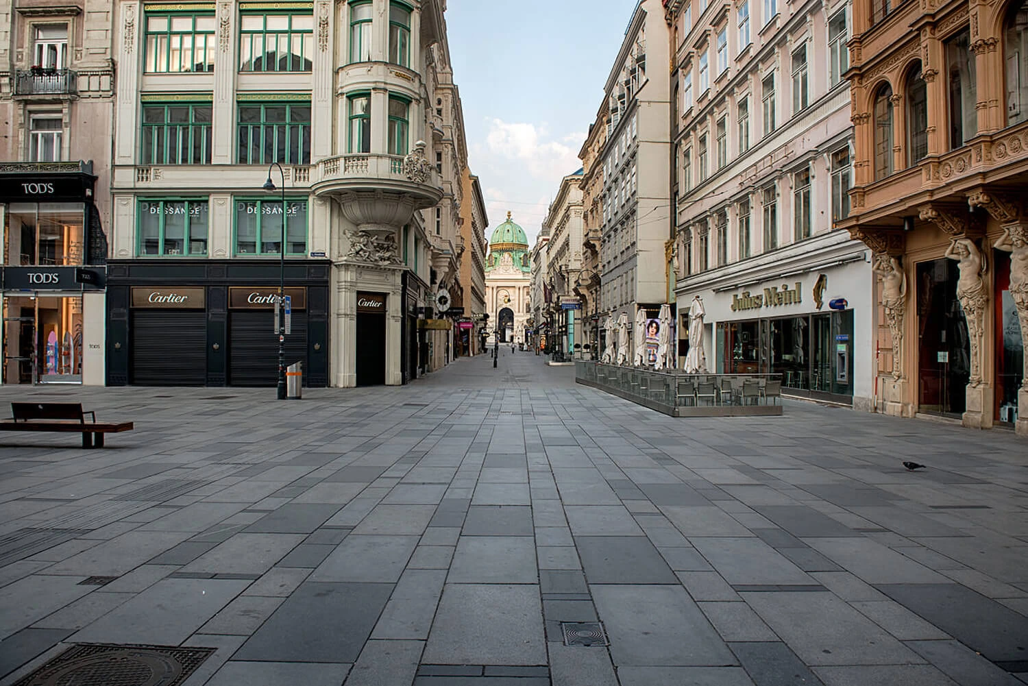 Straßenansicht Wien 
