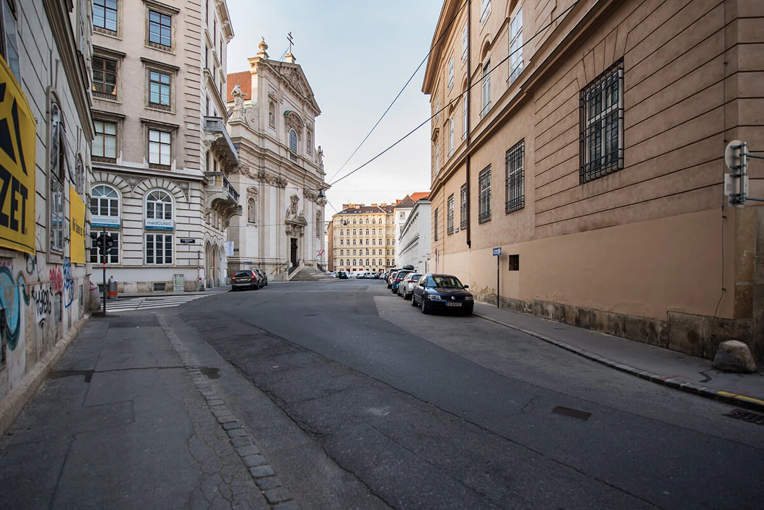 Straßenansicht Wien 