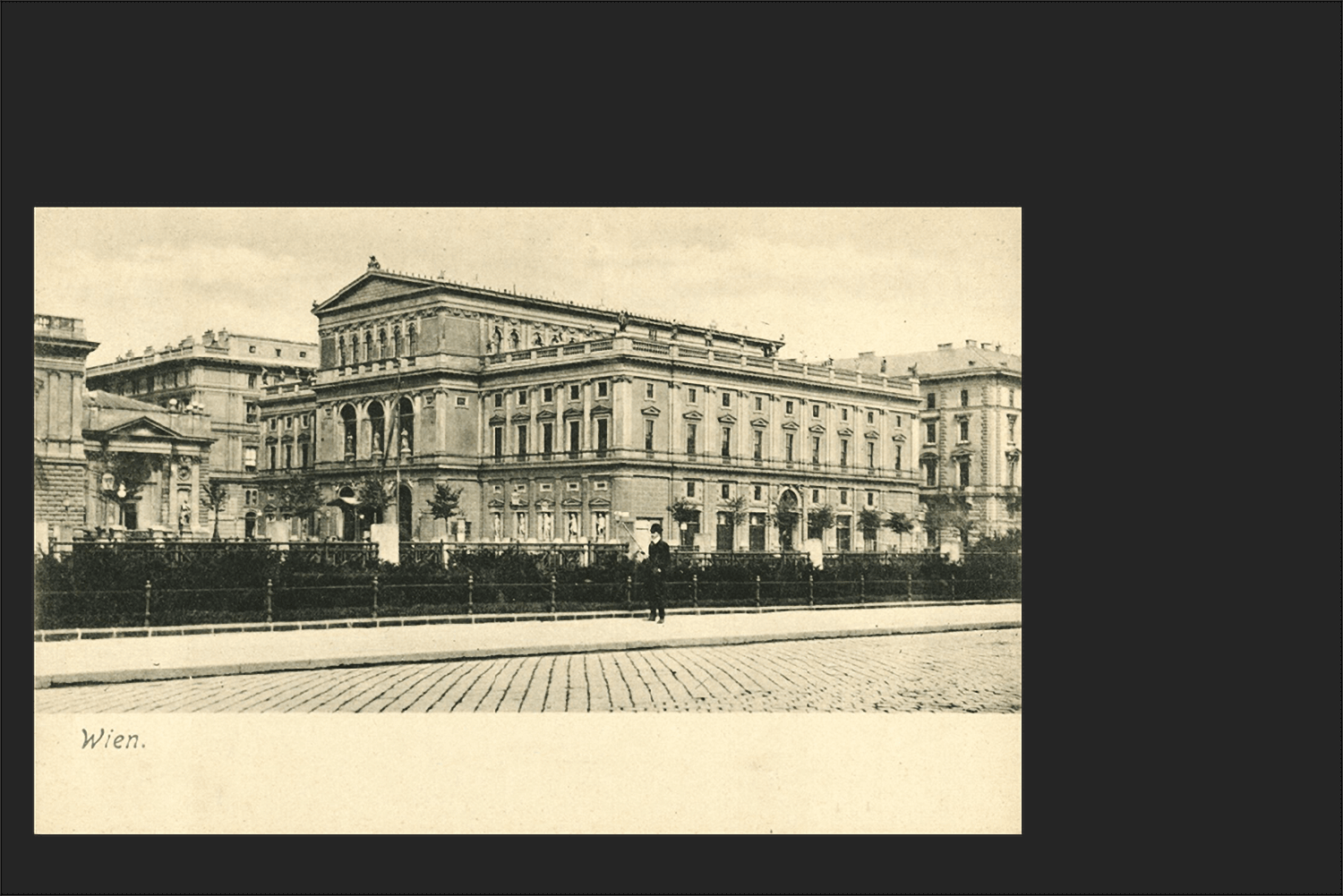 Straßenansicht Wien 