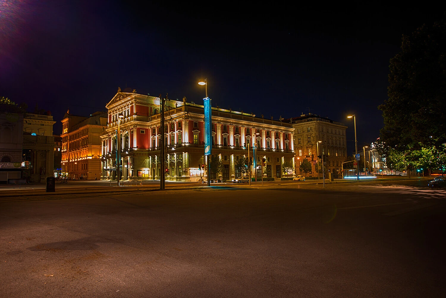 Straßenansicht Wien 