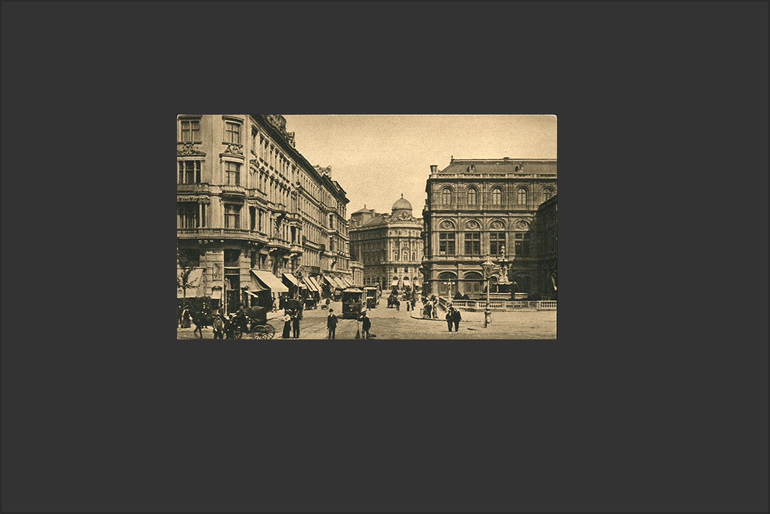 Straßenansicht Wien 