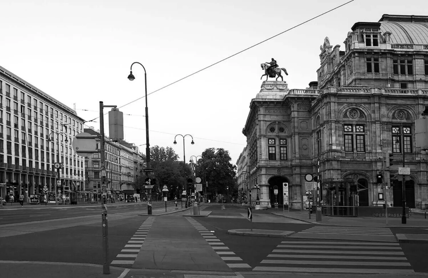 Straßenansicht Wien 