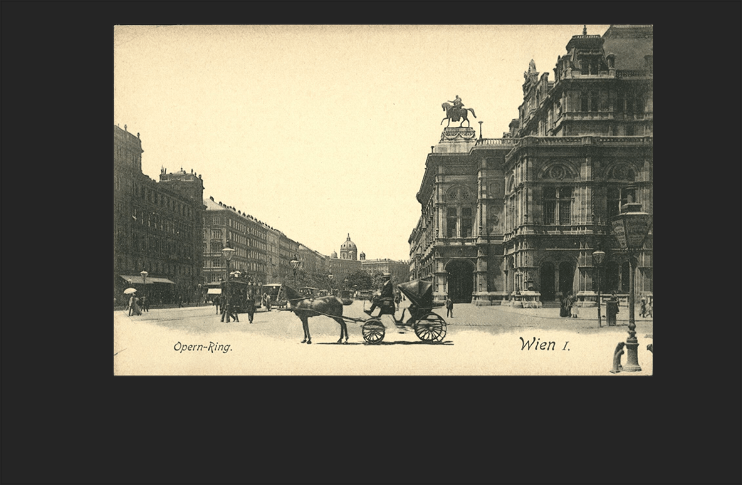Straßenansicht Wien 