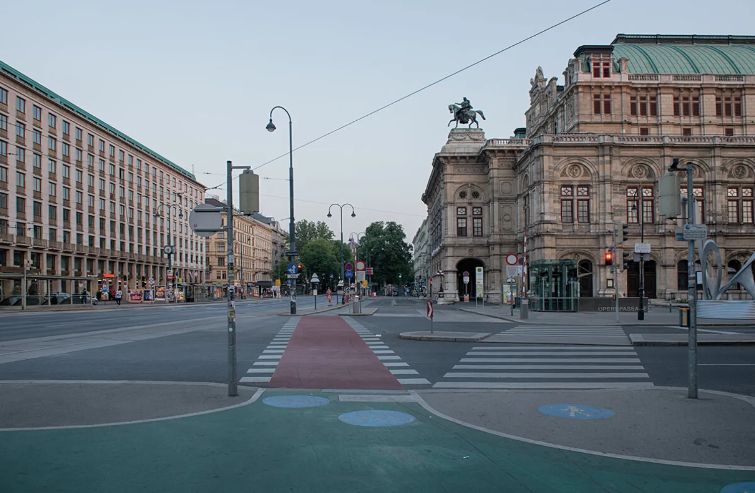 Straßenansicht Wien 