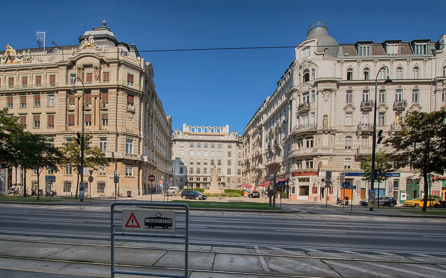 Straßenansicht Wien 