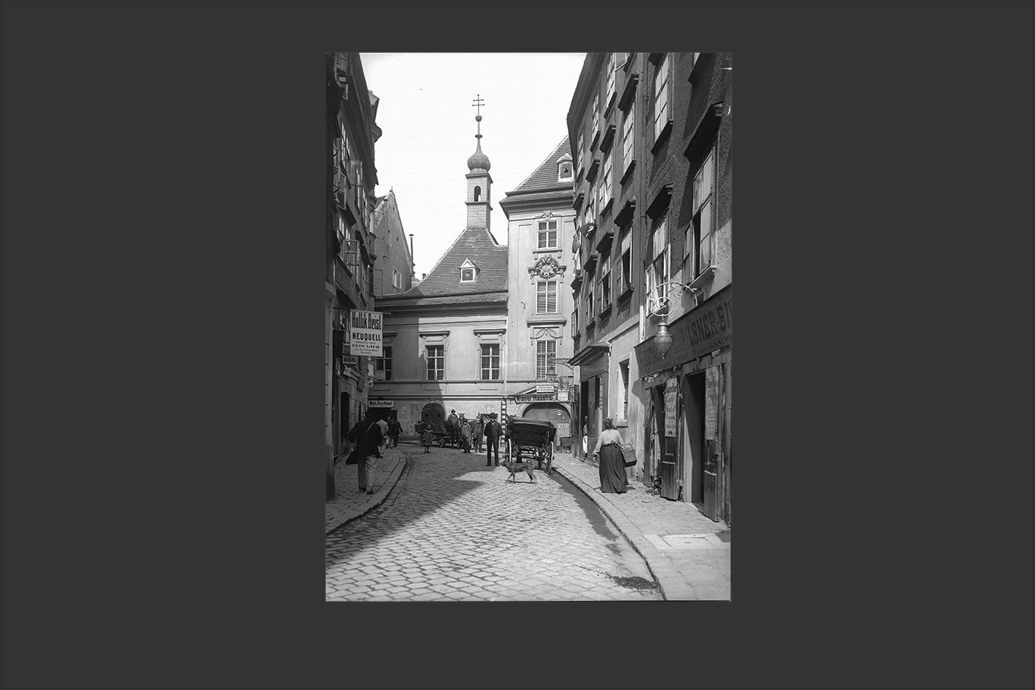 Straßenansicht Wien 