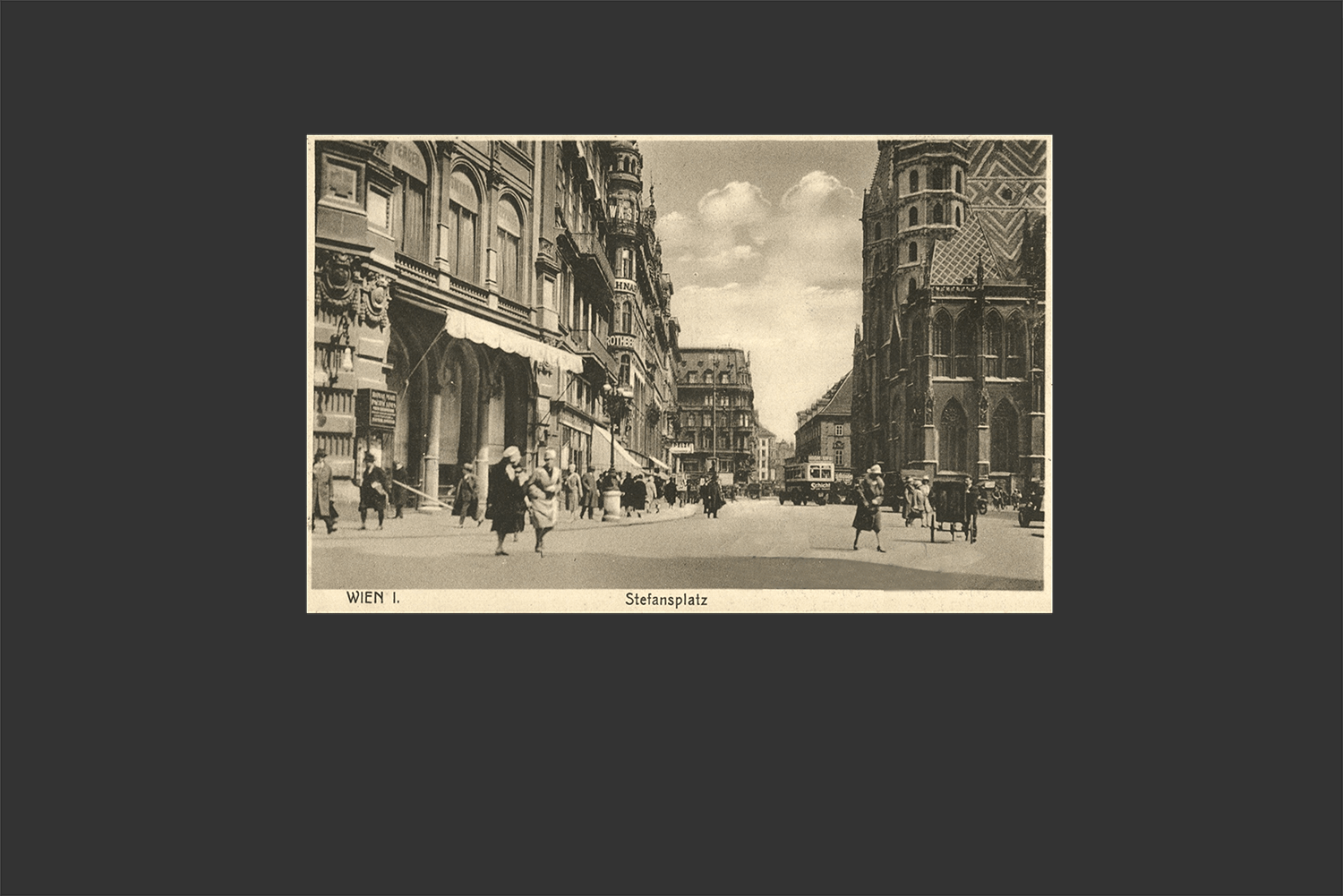 Straßenansicht Wien 