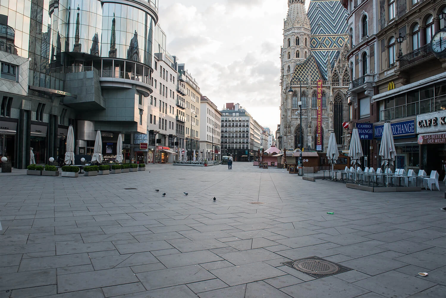 Straßenansicht Wien 