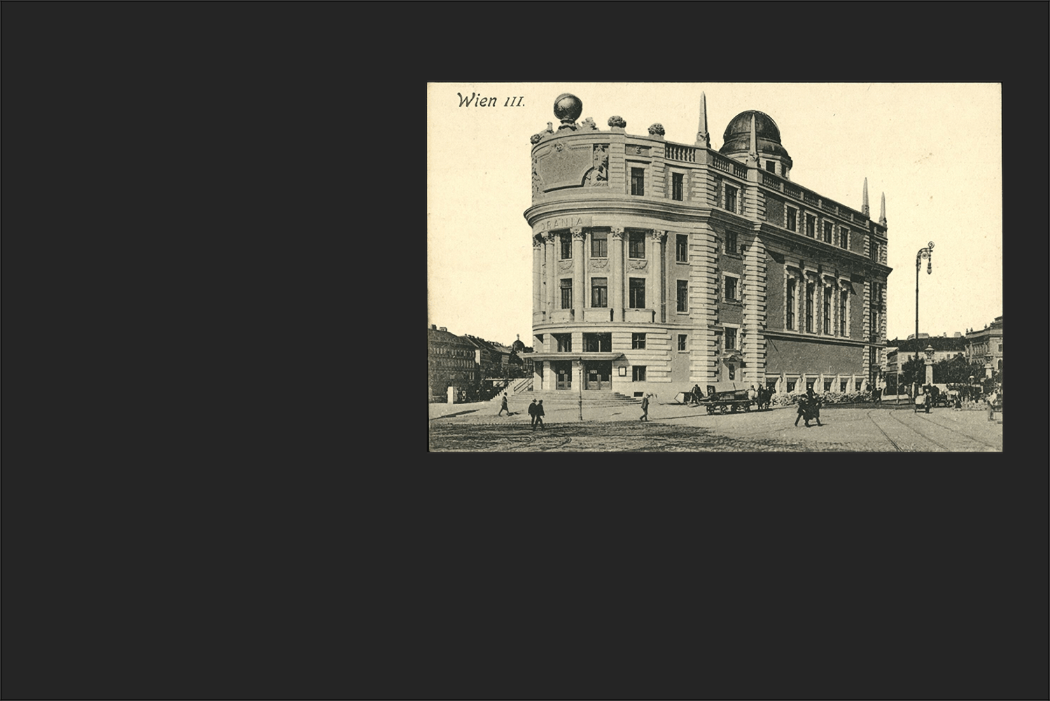 Straßenansicht Wien 