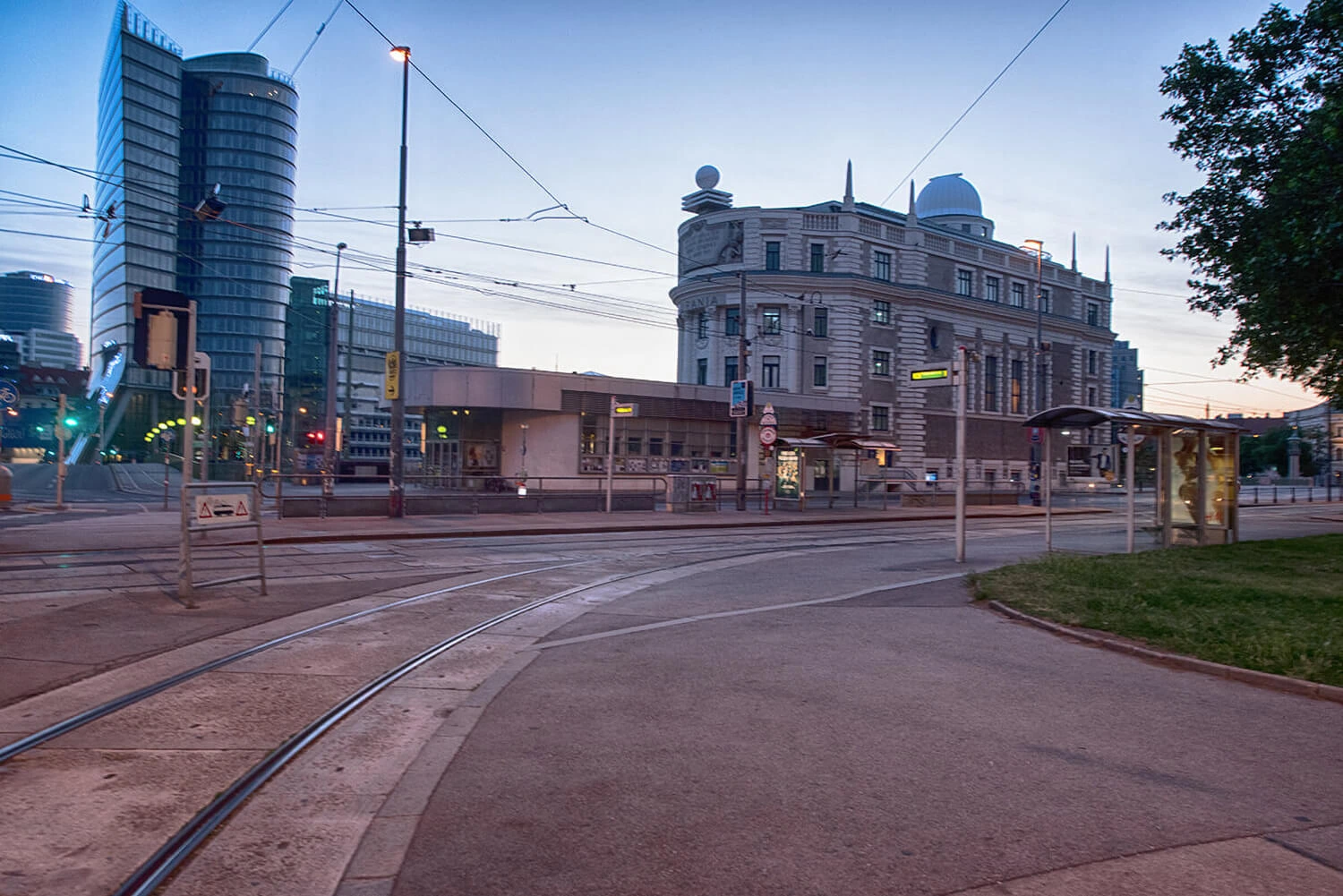 Straßenansicht Wien 
