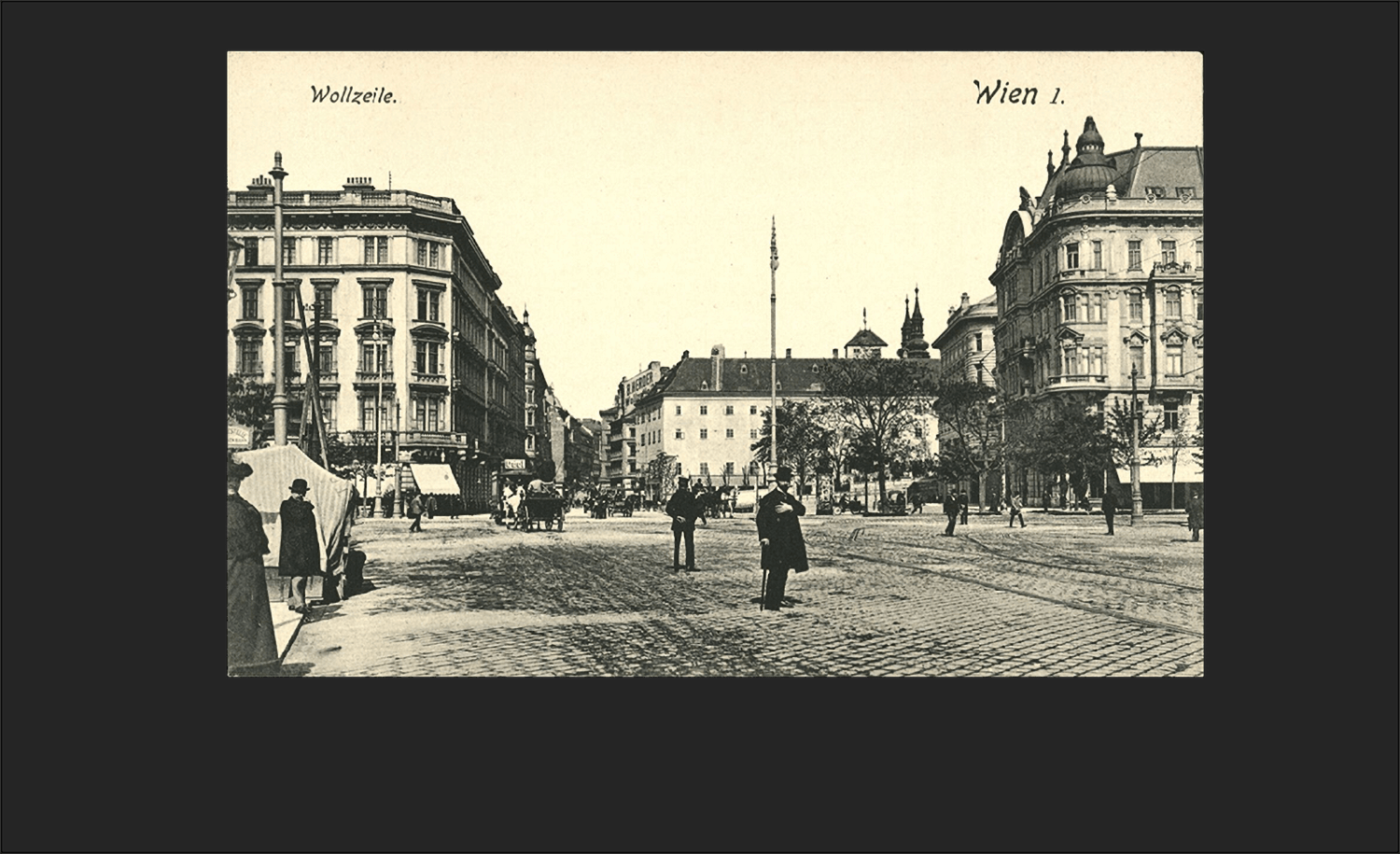 Straßenansicht Wien 