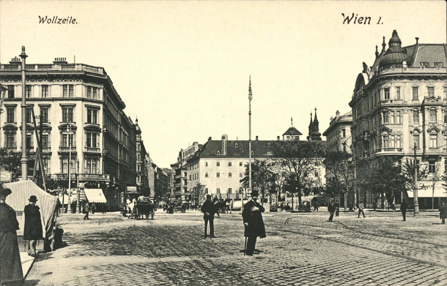 Straßenansicht Wien 