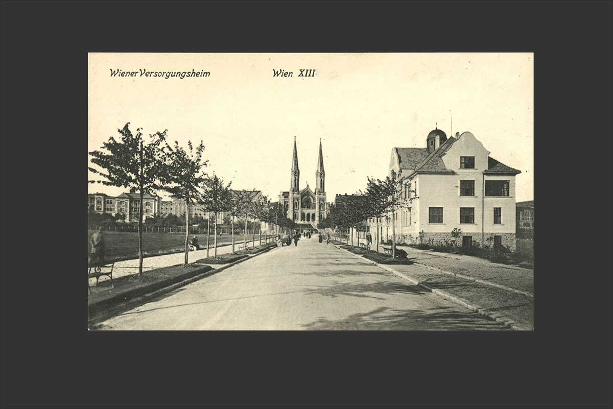 Straßenansicht Wien 