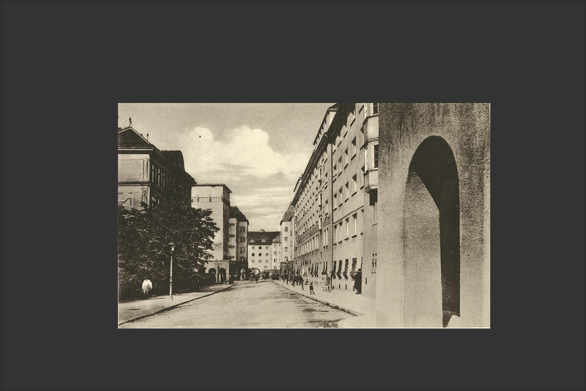 Straßenansicht Wien 