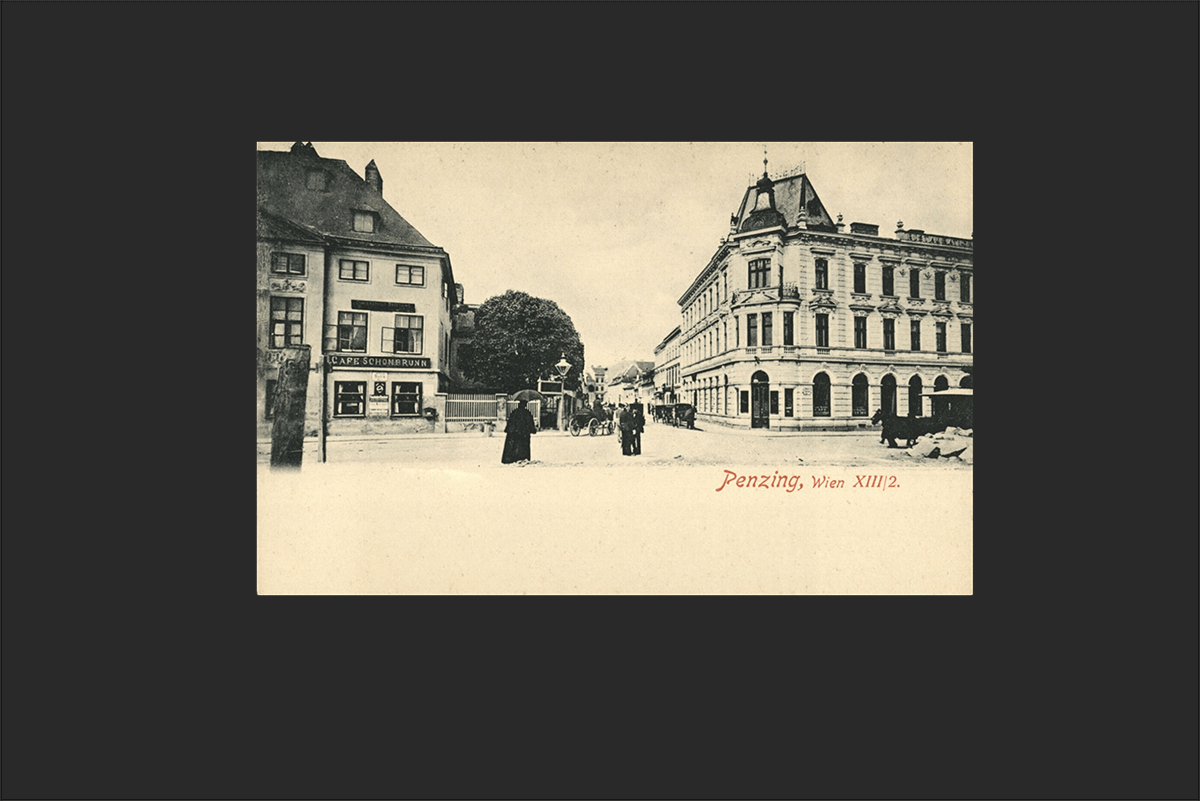 Straßenansicht Wien 