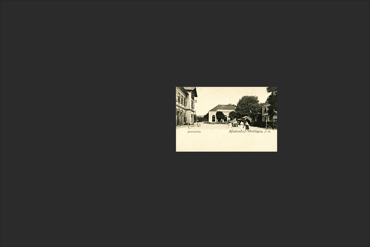 Straßenansicht Wien 