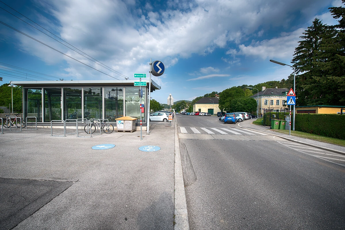 Straßenansicht Wien 