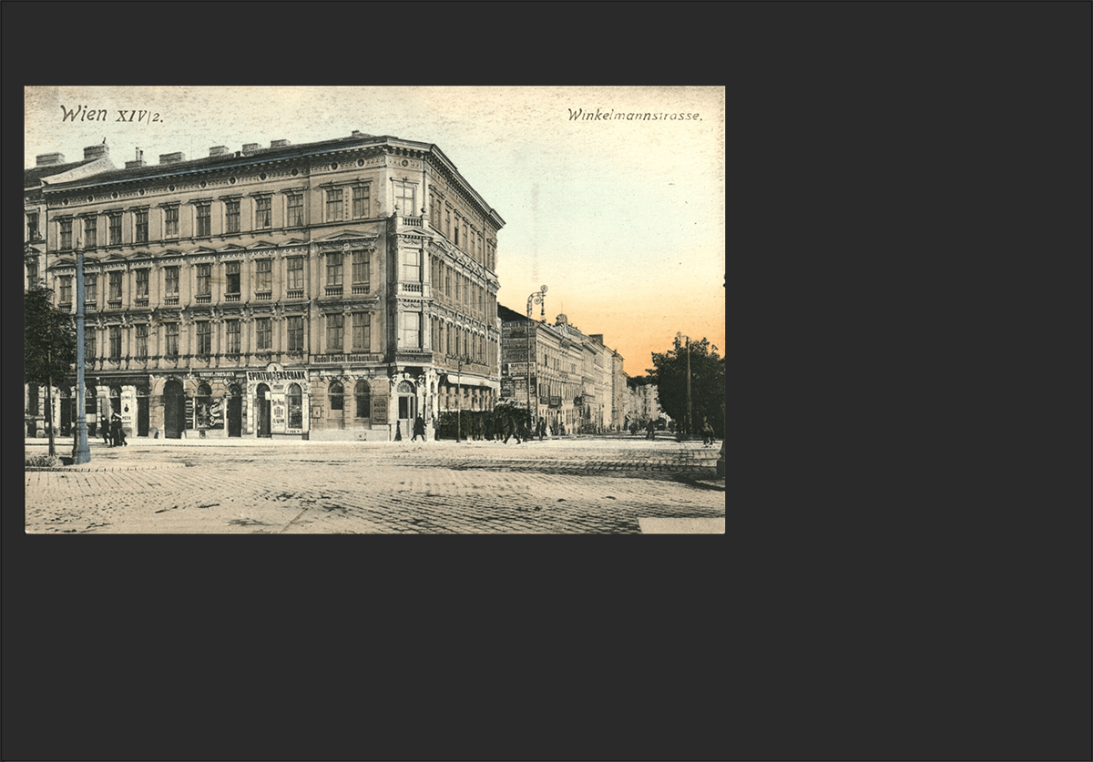 Straßenansicht Wien 