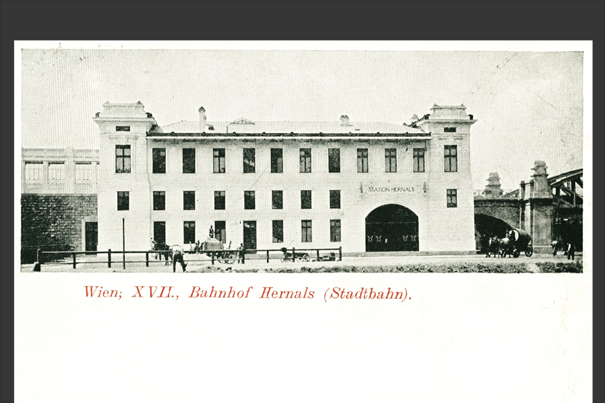 Straßenansicht Wien 
