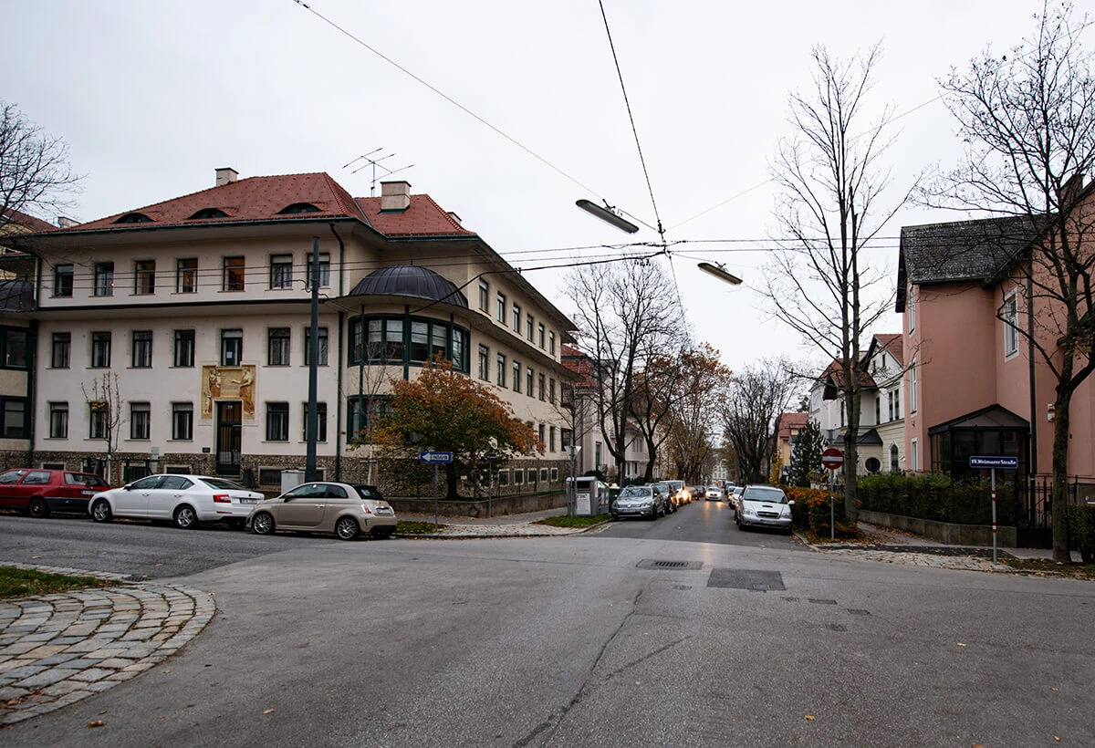 Straßenansicht Wien 