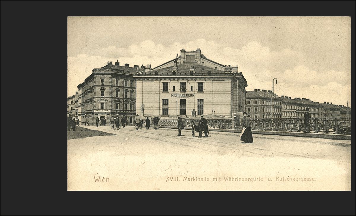 Straßenansicht Wien 