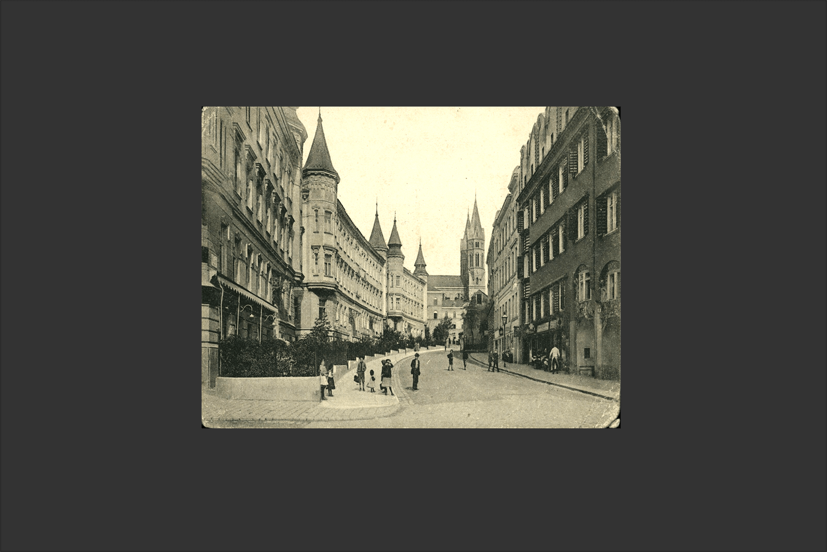 Straßenansicht Wien 
