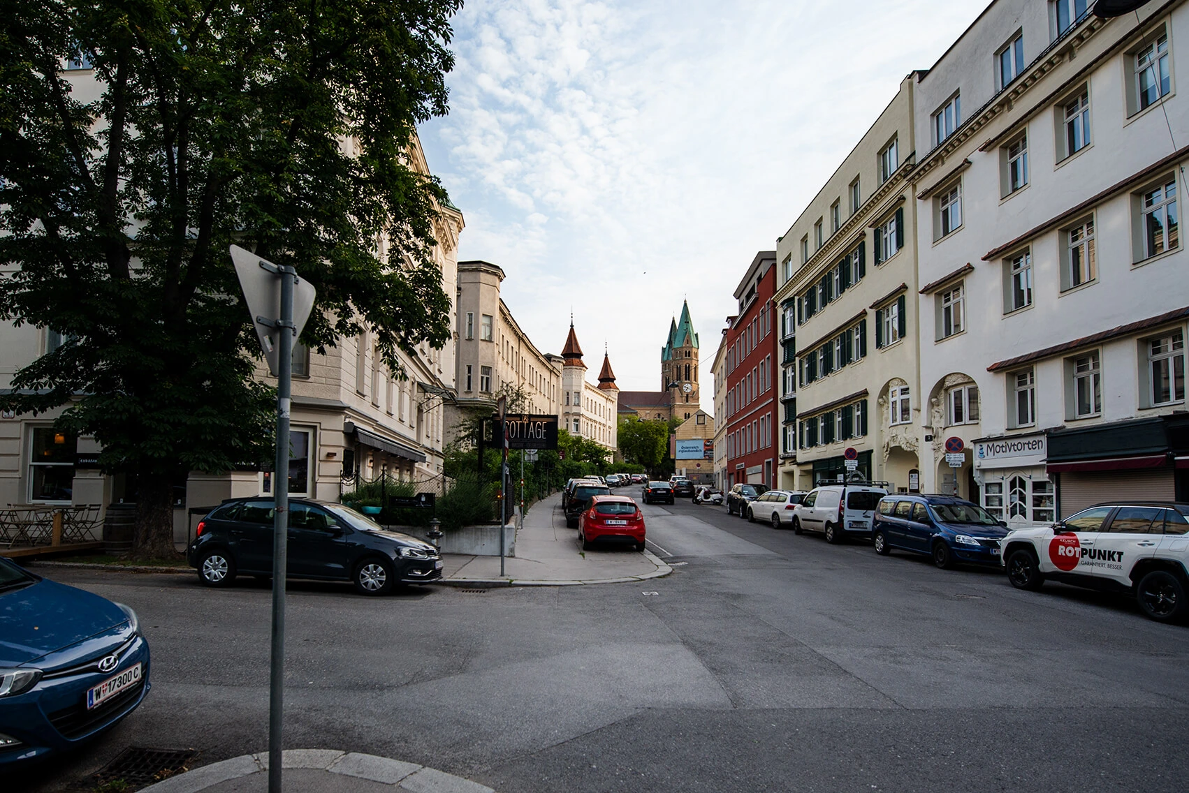 Straßenansicht Wien 