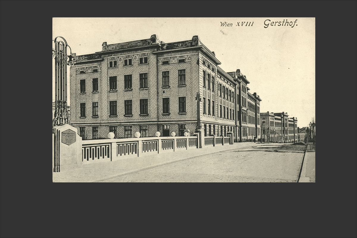 Straßenansicht Wien 