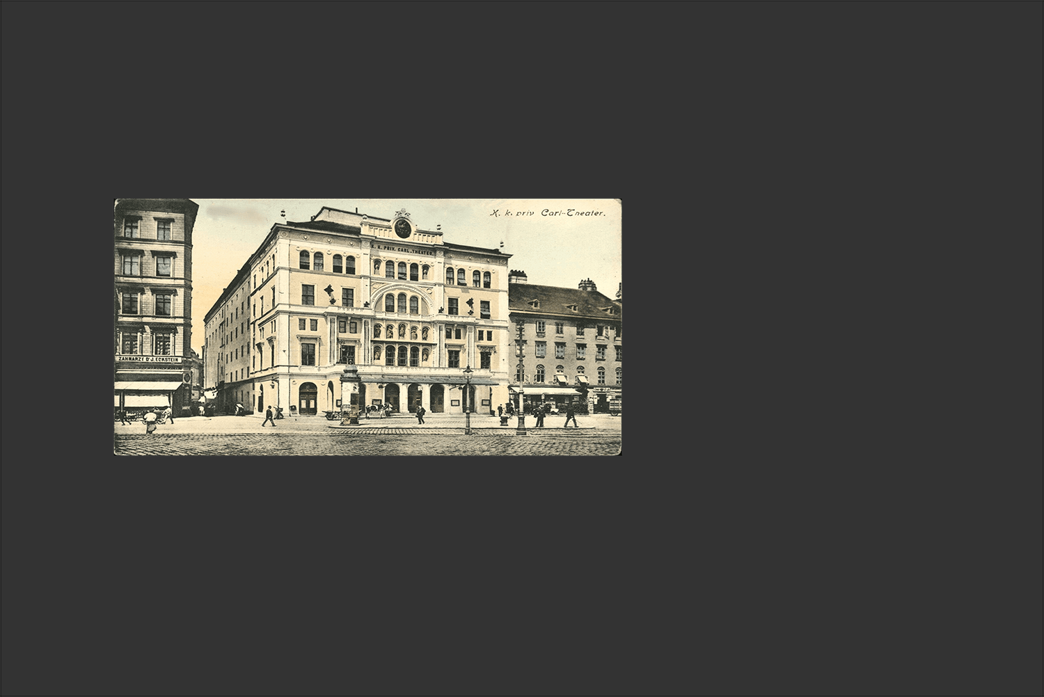 Straßenansicht Wien 