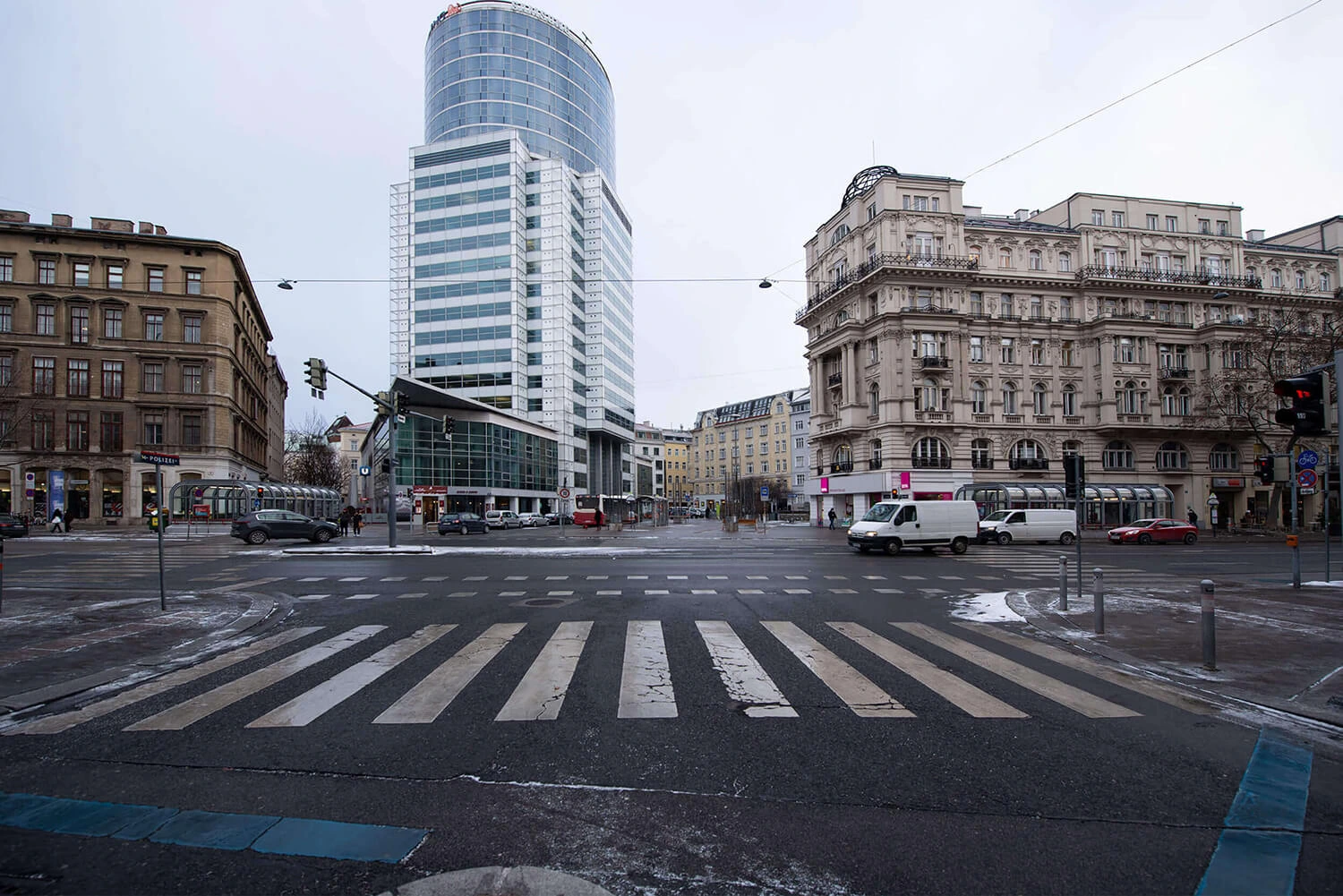 Straßenansicht Wien 