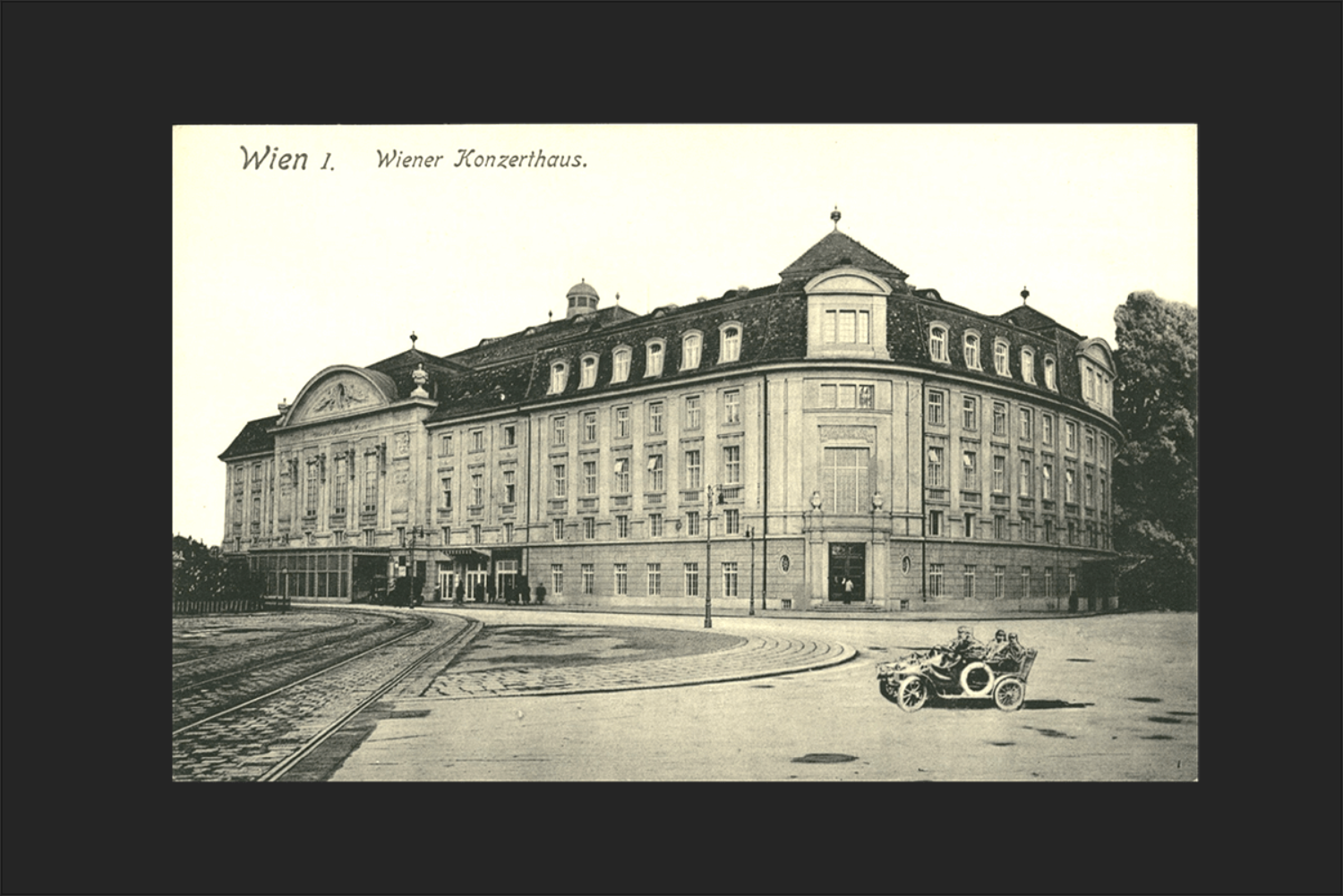 Straßenansicht Wien 