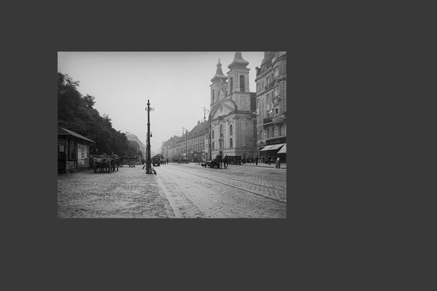 Straßenansicht Wien 
