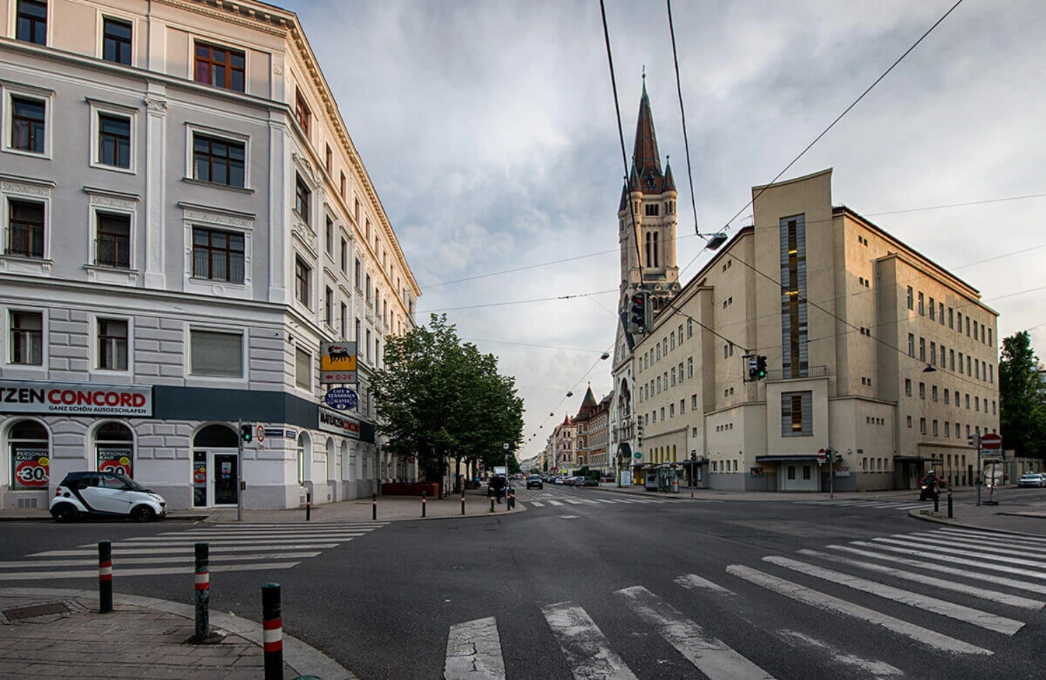 Straßenansicht Wien 