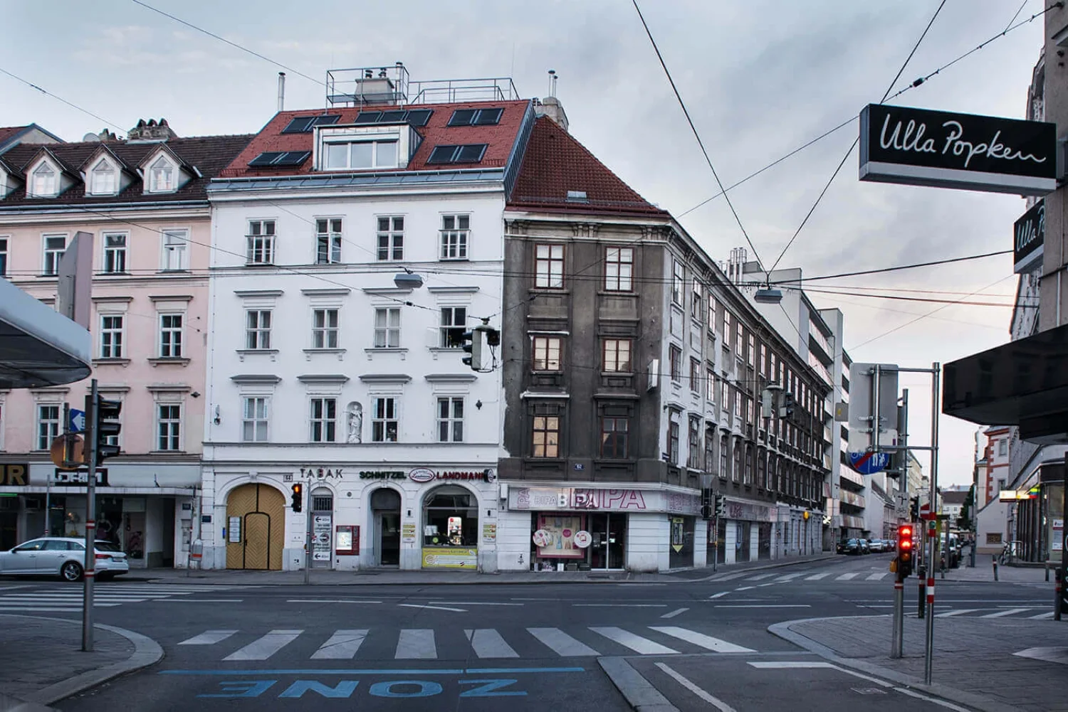 Straßenansicht Wien 