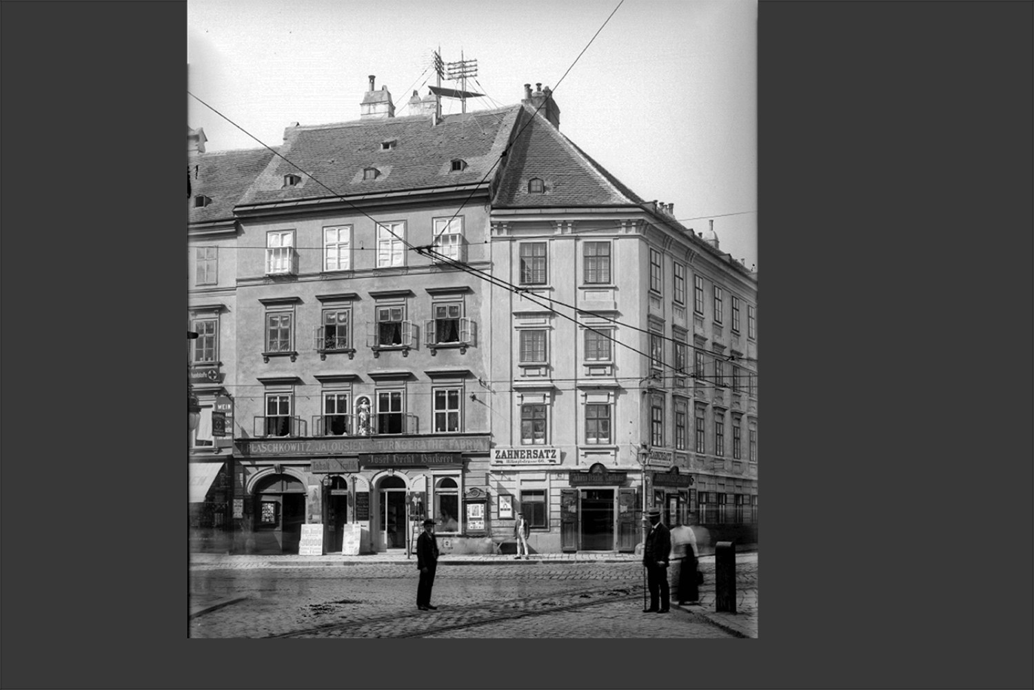 Straßenansicht Wien 