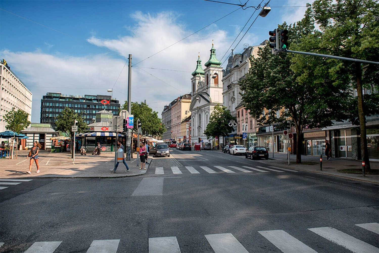 Straßenansicht Wien 