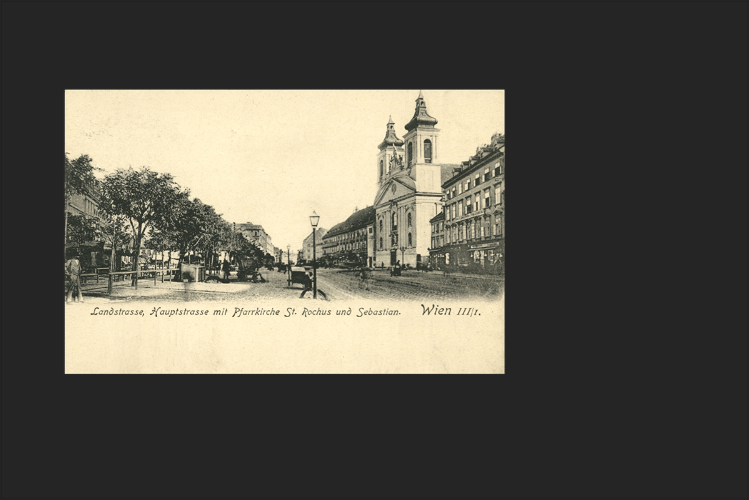 Straßenansicht Wien 