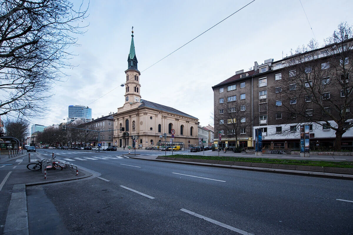 Straßenansicht Wien 
