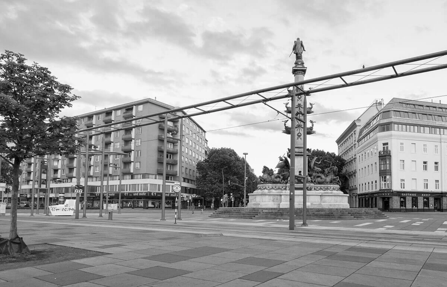 Straßenansicht Wien 