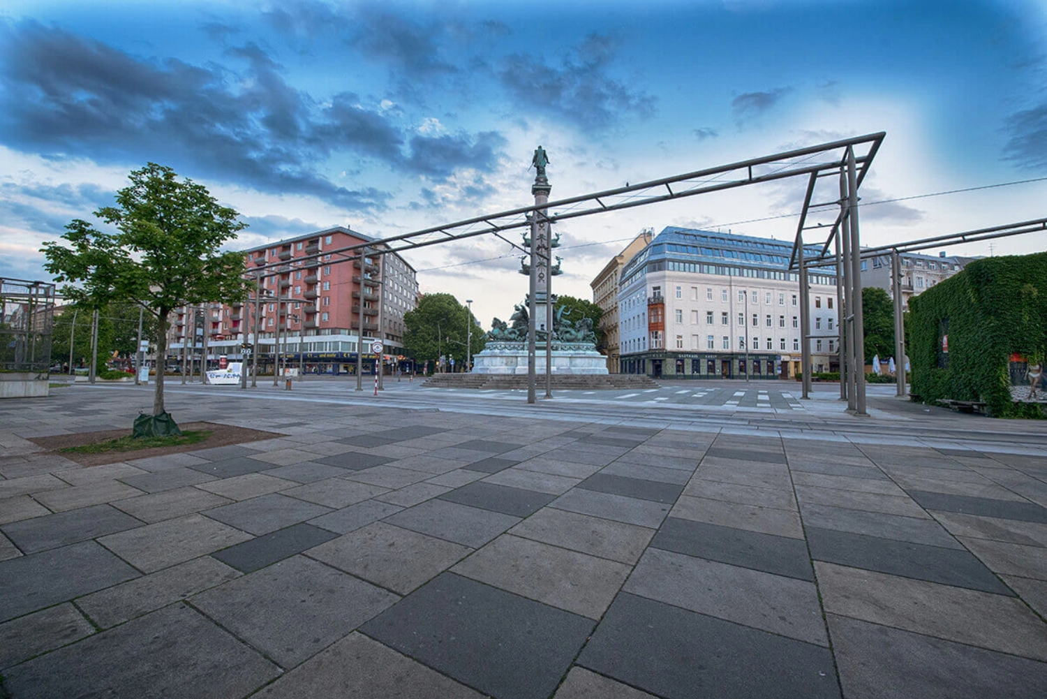 Straßenansicht Wien 