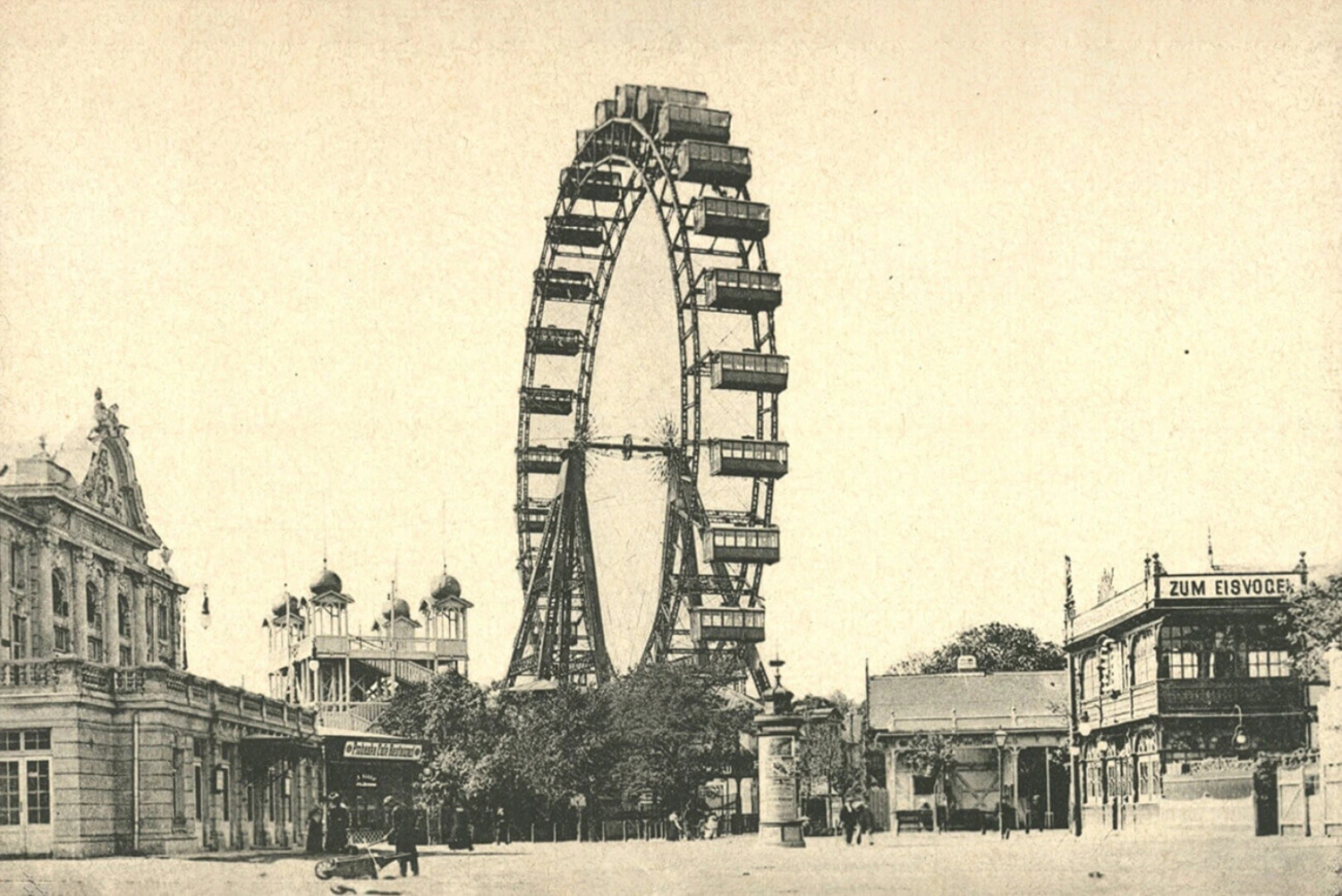 Straßenansicht Wien 